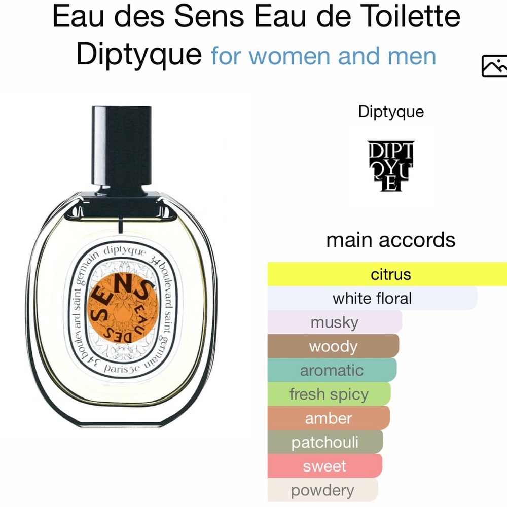 Brand New- Diptyque Eau des Sens Eau de Toilette 🤍✨ - Picture 8 of 13